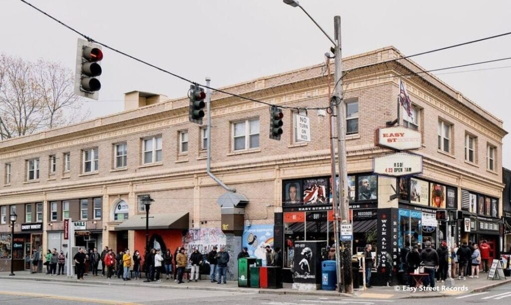 Easy Street Records - Loja de Discos em Seattle - Travel2Concert