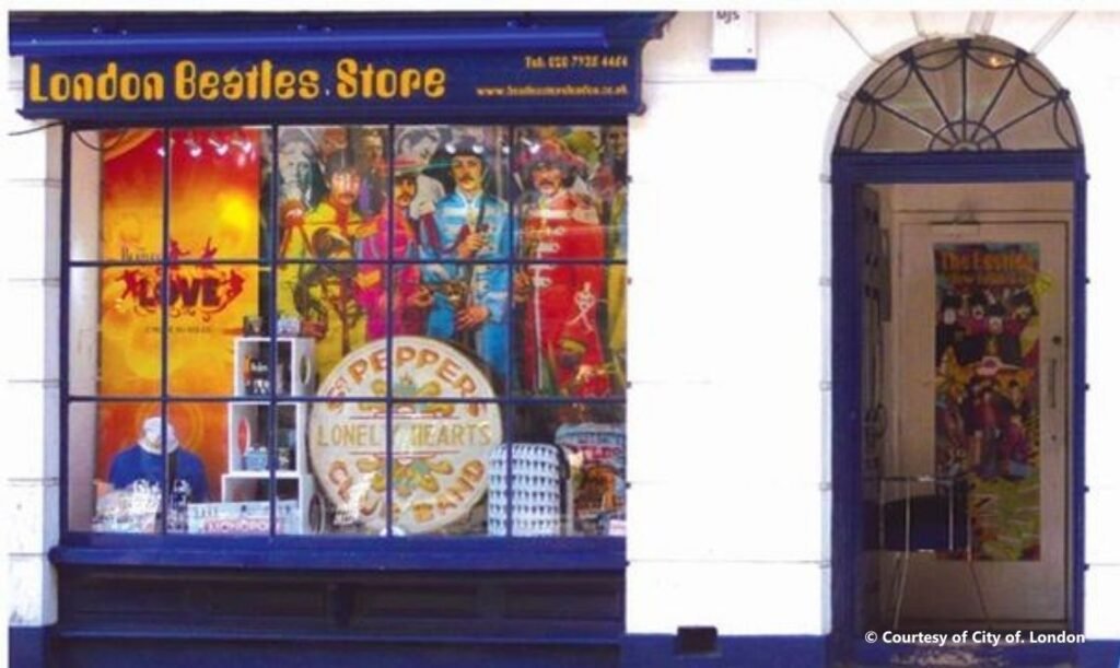 London Beatles Store - Loja dos Beatles - Travel2Concert