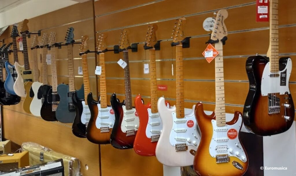 Euromusica - Loja instrumentos musicais Lisboa - Travel2Concert