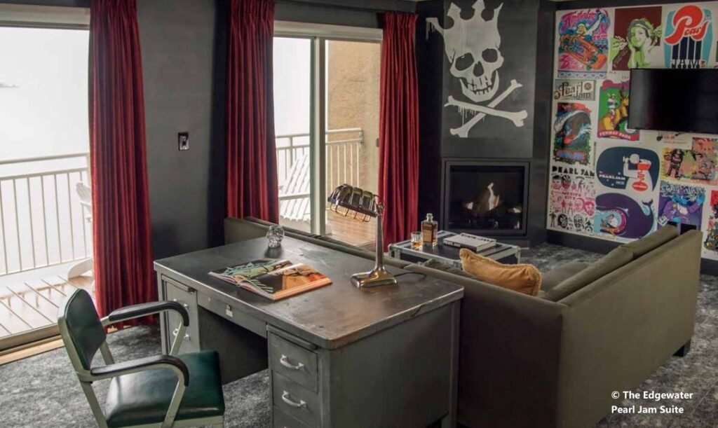 Hotel Edgewater - Hotel Temático do Pearl Jam em Seattle - Travel2Concert
