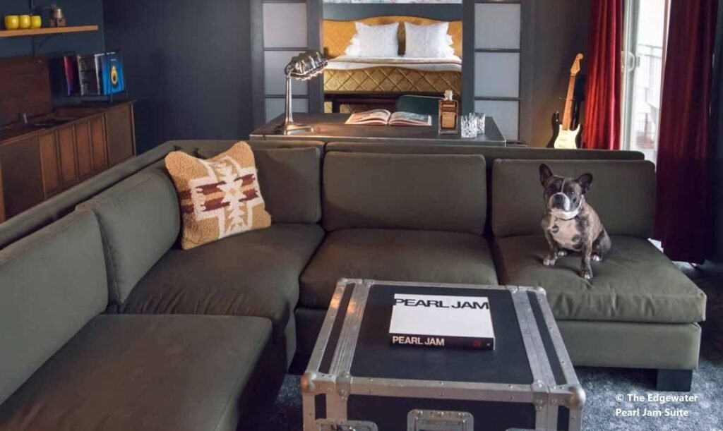 Hotel Edgewater - Hotel Temático do Pearl Jam em Seattle - Travel2Concert