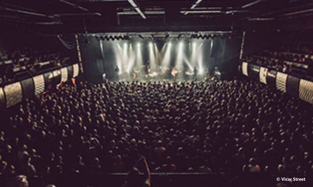 Vicar Street - Casa de Shows em Dublin, Irlanda - Travel2Concert