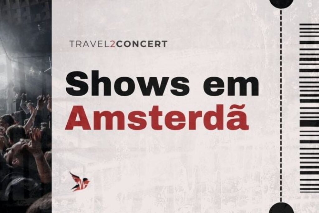 Shows em Amsterdã 2025-2026: Agenda das Bandas de Rock e Metal