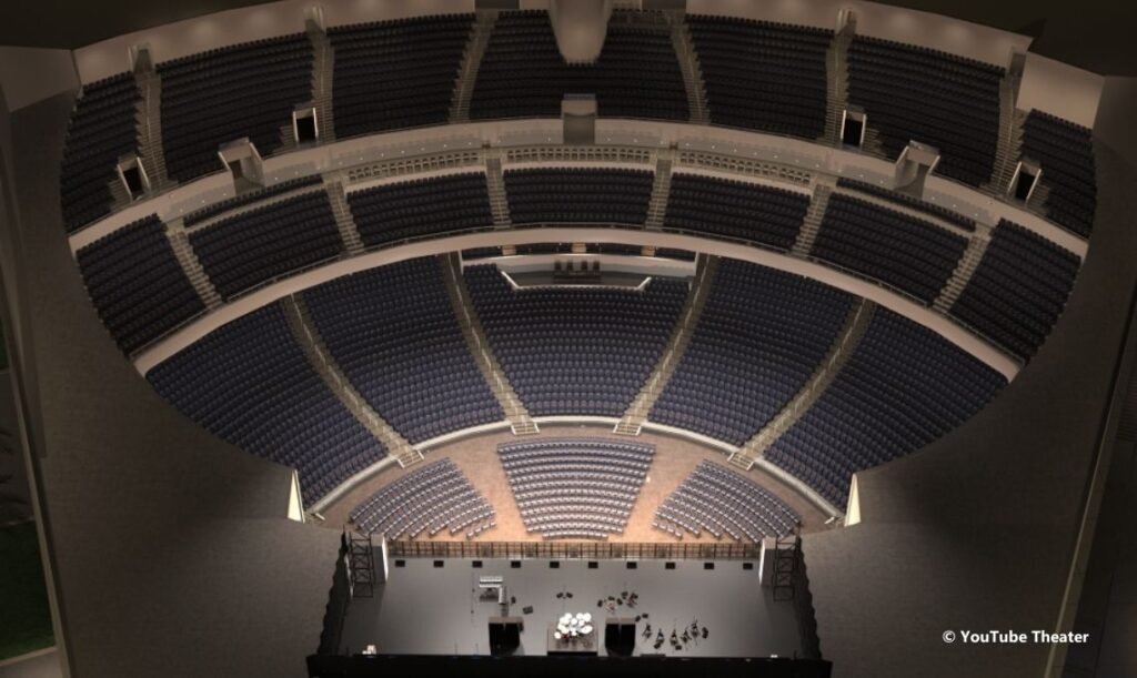Mapa do YouTube Theater - Casa de Shows em Los Angeles, Estados Unidos - Travel 2 Concert