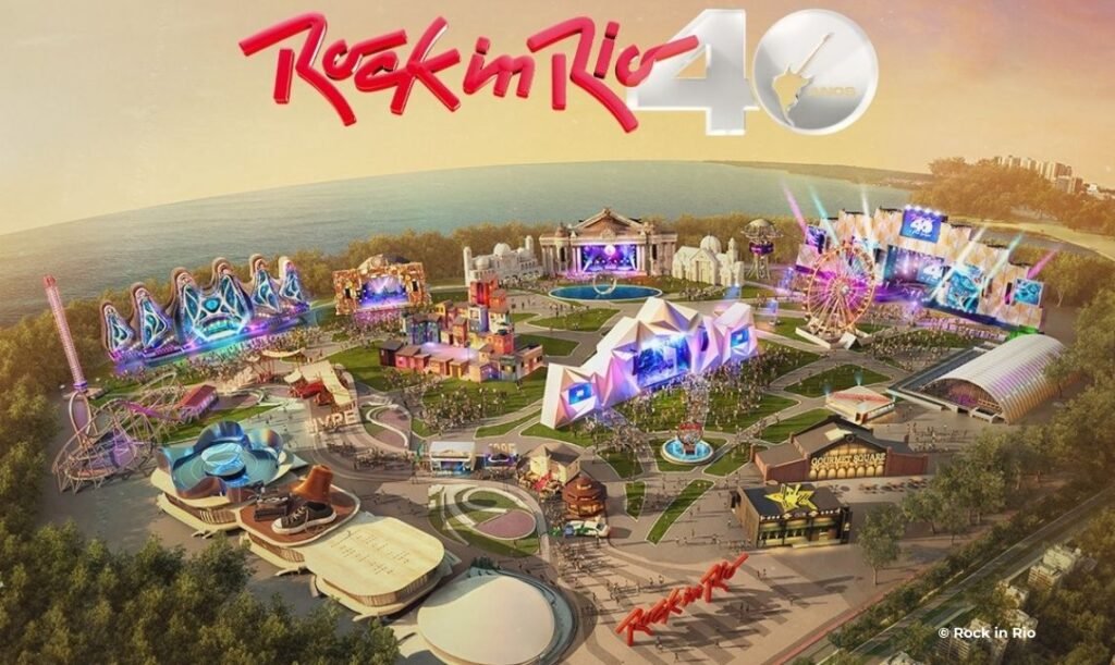 Mapa Cidade do Rock - Parque dos Atletas - Casas de shows no Rio de Janeiro, Brasil - Travel 2 Concert