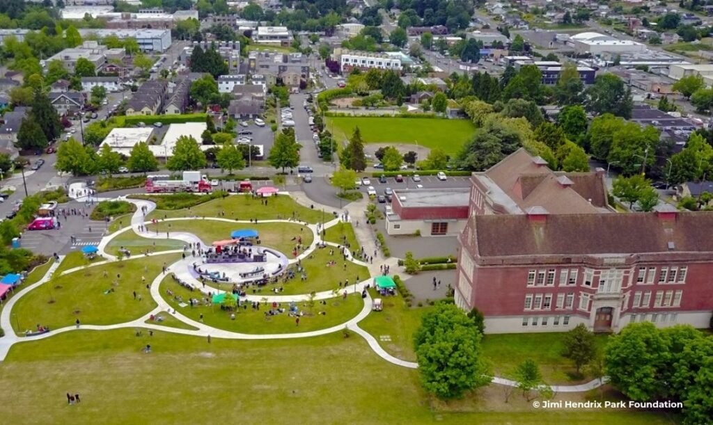 Jimi Hendrix Park em Seattle, EUA - Travel 2 Concert