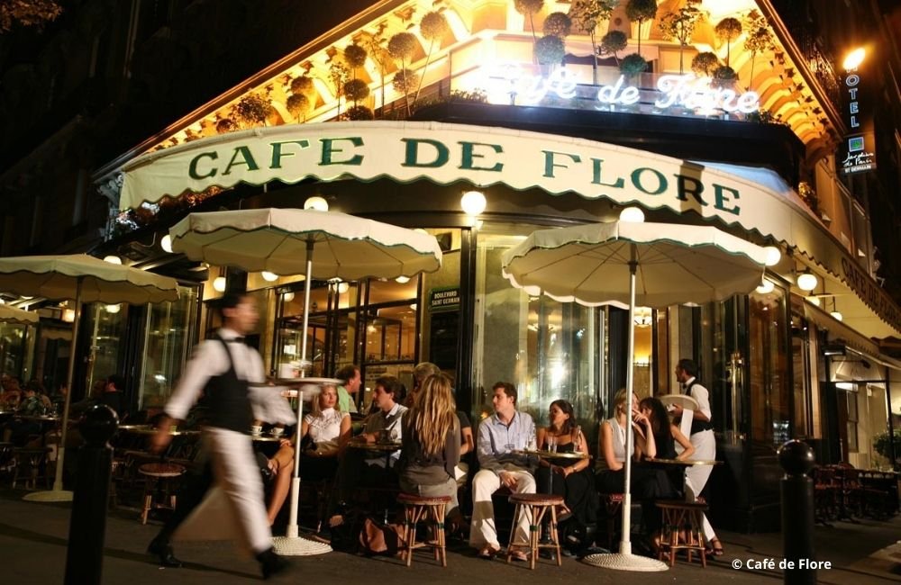 Café de Flore - Jim Morrison em Paris, França - Travel 2 Concert