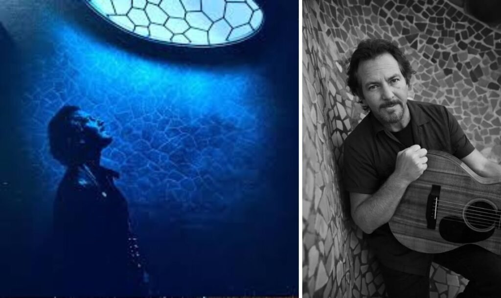 Eddie Vedder na Casa Batlló em Barcelona: capa do disco solo - Travel 2 Concert