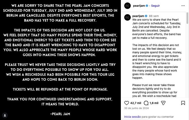 Shows cancelados: o que fazer - Travel 2 Concert