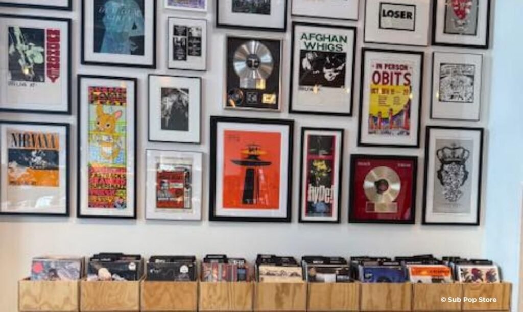Sub Pop Store - Loja em Seattle - Travel2Concert