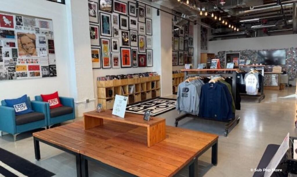 Sub Pop Store - Loja em Seattle - Travel2Concert
