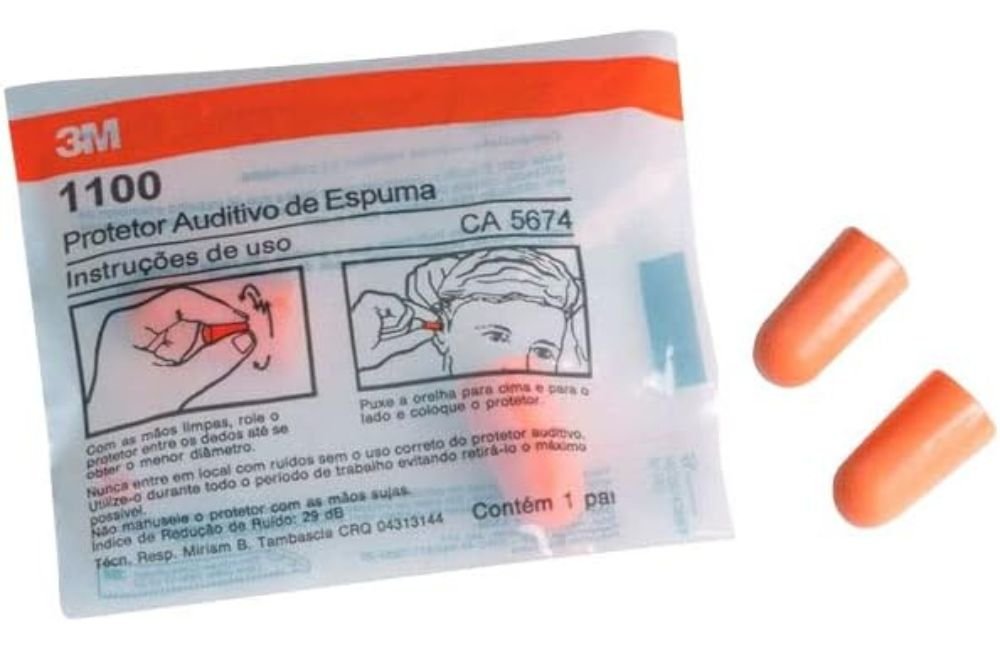 tampão de ouvido de espuma para shows