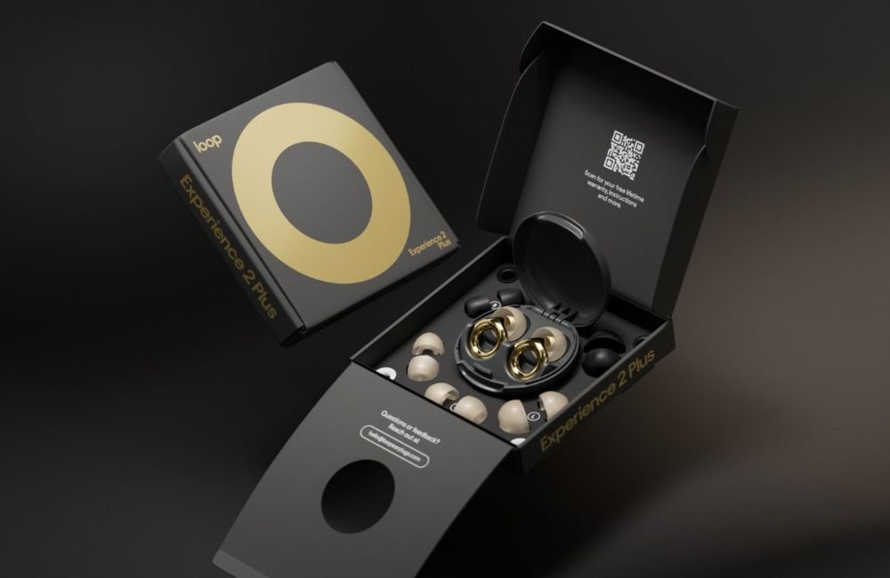 Protetores auriculares para shows: loop experience plus