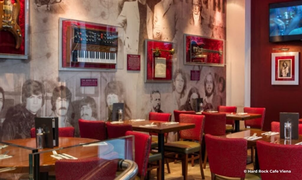 Hard Rock Cafe Viena - Restaurante de Rock em Viena, Austria - Travel 2 Concert