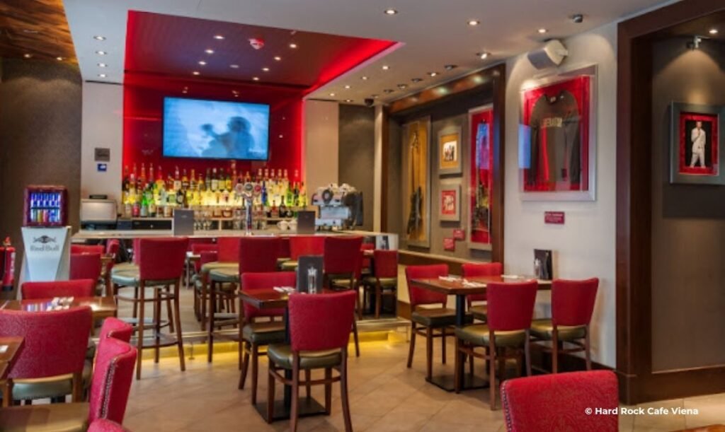 Hard Rock Cafe Viena - Restaurante de Rock em Viena, Austria - Travel 2 Concert