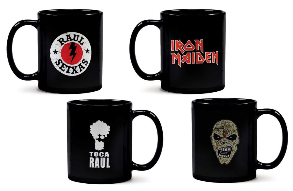 Presente pai roqueiro: canecas
