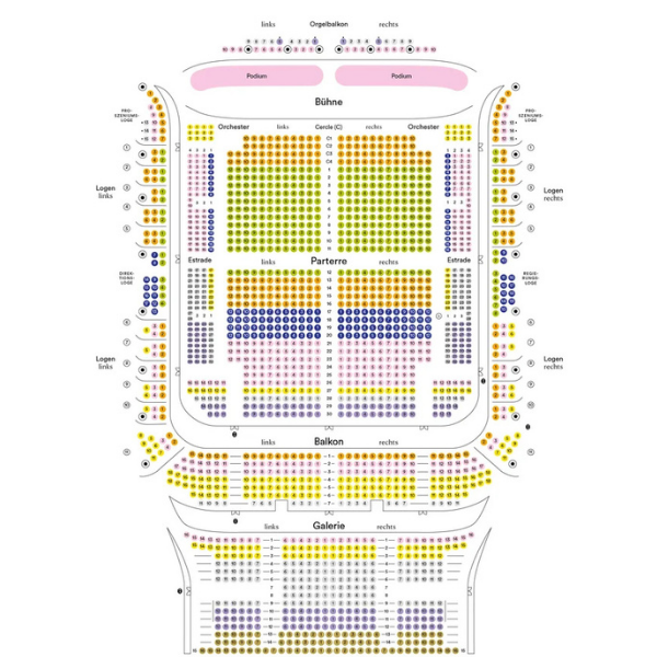 Mapa Wiener Konzerthaus - Casas de Shows em Viena, Austria - Travel 2 Concert