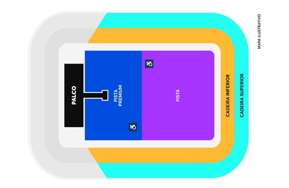 Mapa Nubank Parque - Shows em Estádio São Paulo