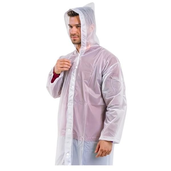 Capa de chuva reutilizável 