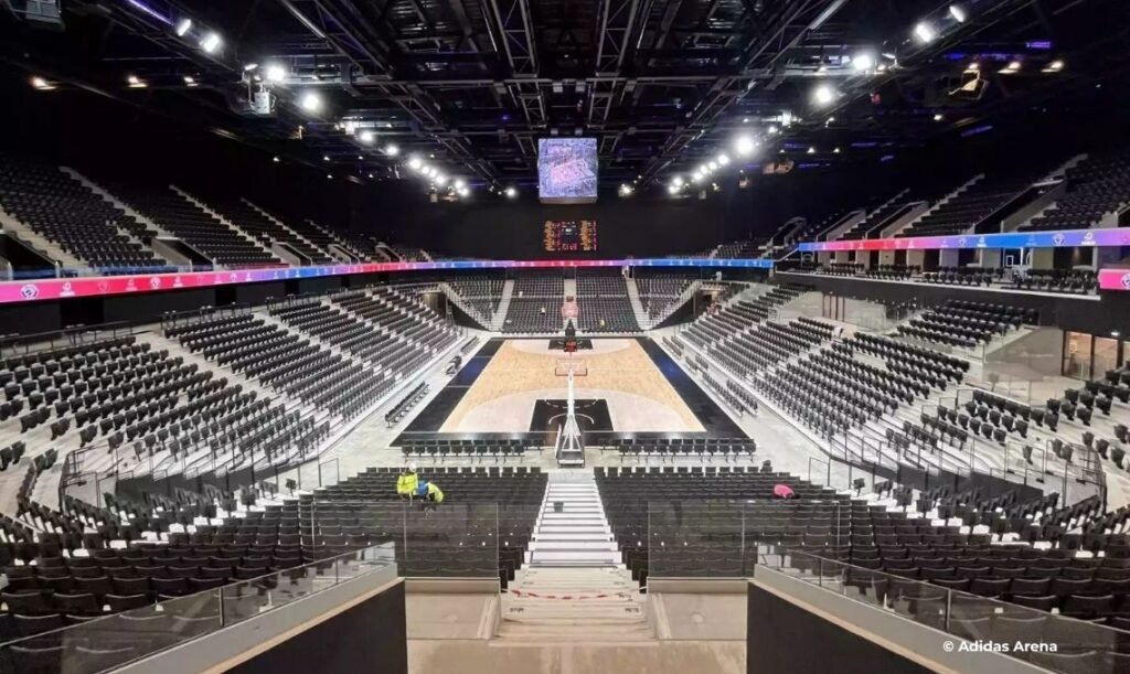 Mapa Adidas Arena - Casas de Shows em Paris, França - Travel 2 Concert