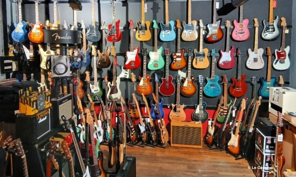 Le Gaucher - Loja de Instrumentos musicais para canhotos em Paris, França - Travel 2 Concert