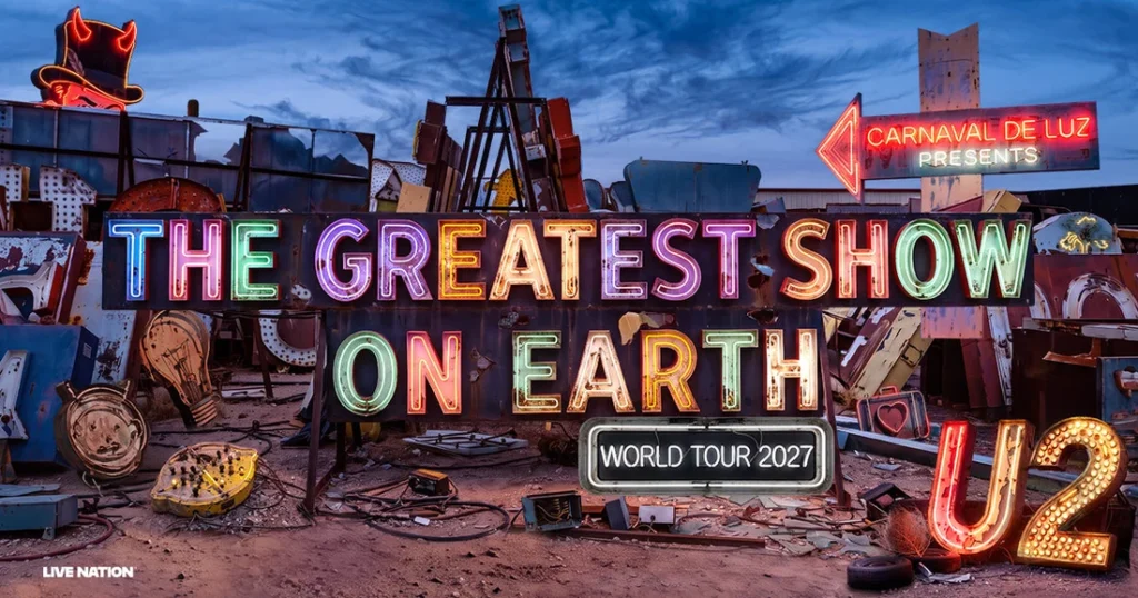U2 2027 como comprar ingresso para show no Brasil e na America Latina