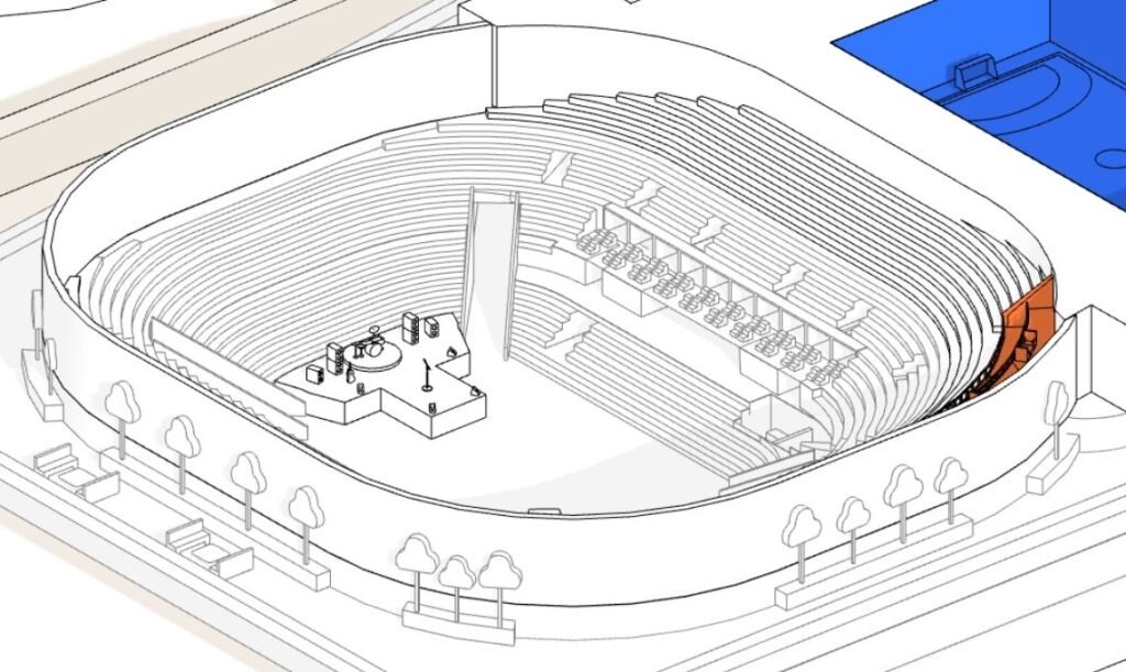 Mapa Adidas Arena - Casas de Shows em Paris, França - Travel 2 Concert